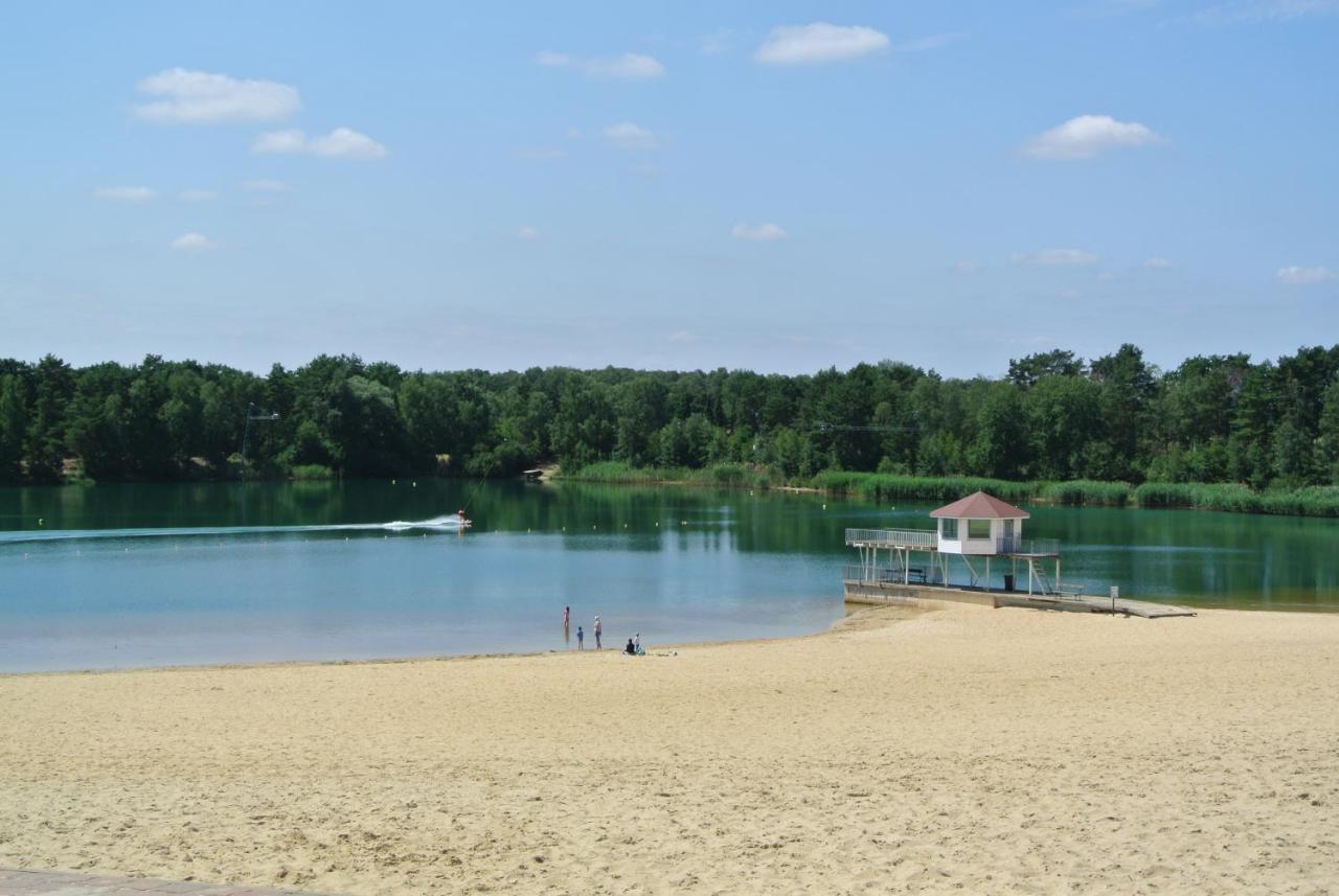 Вілла Bernsteinsee Ferienhauser Sassenburg Екстер'єр фото